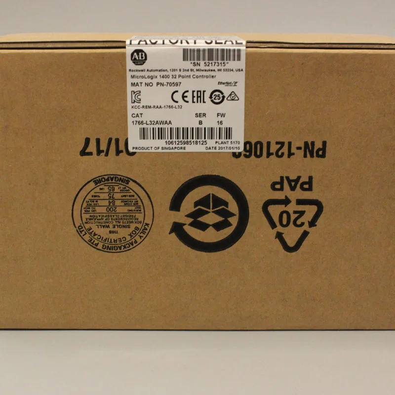 1766 L32AWAA 1766L32AWAA PLC контроллер новый и есть в наличии|controller|controller control |
