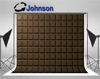 

wall backdrops Vinyl cloth High quality Computer print Candy Bar Chocolate Bar Rectangles Texture Theme background