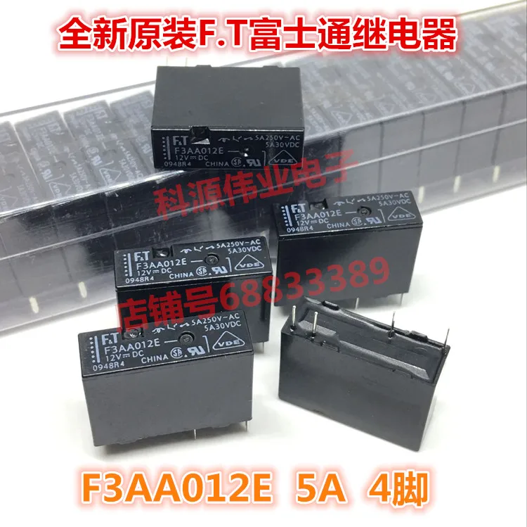Реле F3AA012E 12VDC 5A 4PIN f. T | Обустройство дома