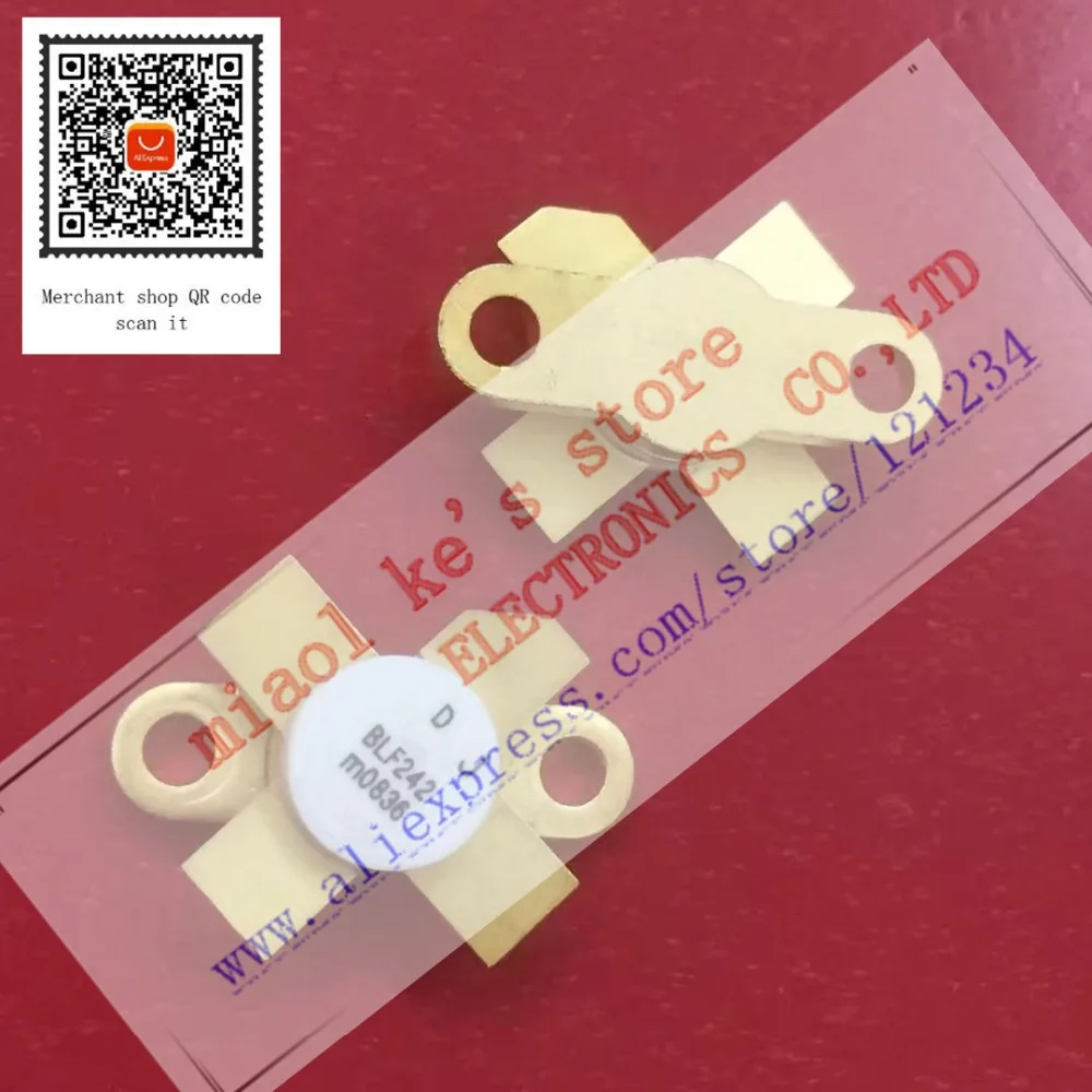 100original Blf242 [ Rf Fet Ncha 1a 5w 65v 16db 175mhz Sot123a ] Hf/vhf Power Mos Transistor