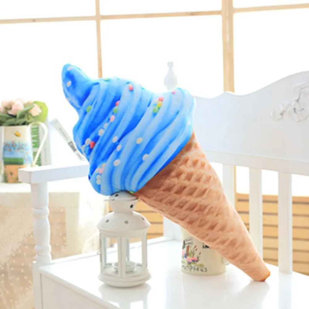 Забавное сладкое мороженое Подушка 30 см 4 узора диван плюшевая Мягкая кукла офис