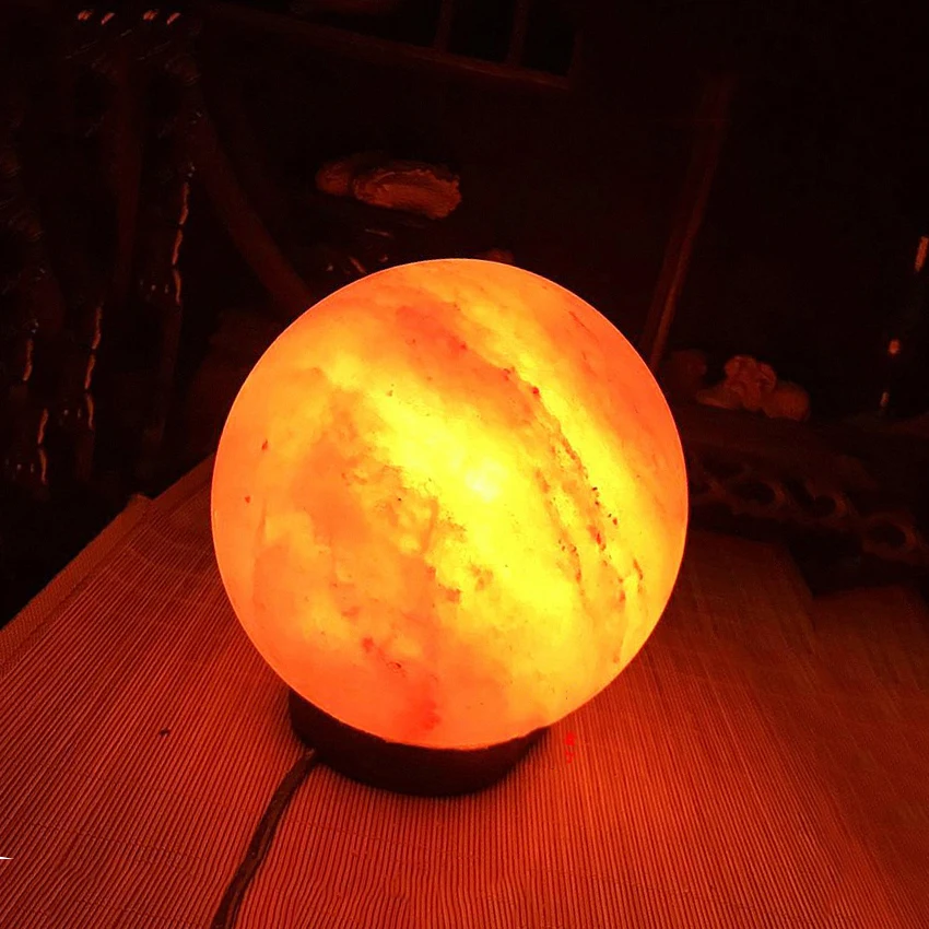 

bedroom lava lamp USB Crystal Light natural himalayan salt lamp led Lamp Air Purifier Mood Creator Indoor warm light table lamp