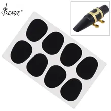 SLADE 8 шт 8 шт стандарт 0,8 мм альт мундштук для саксофона-тенора подушки колодки деревянный ветер Музыкальные инструменты Запчасти Аксессуары