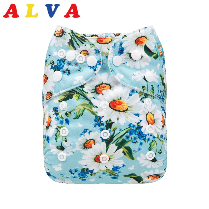 

New Arrival! Alvababy Baby Cloth Diaper Reusable Cloth Nappy with Microfiber Insert