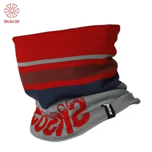 Мужская двухслойная флисовая ветрозащитная трикотажная маска для катания на лыжах велосипедная Петля Шарф осень зима Спорт на открытом воздухе мужской теплый для шеи