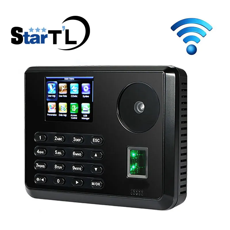 

Palm Time Attendance Employee Biometric Electronic Attendance with BioID Fingerprint Reader Time Recorder with WIFI TX628-P