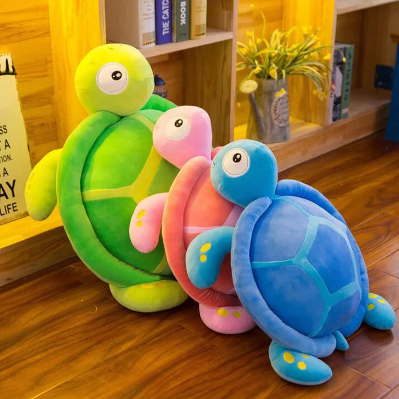 small turtle stuffed animal
