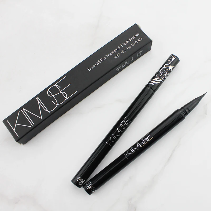 KIMUSE 24H Tattoo Eyeliner Pencil Waterproof Pen Precision Long-lasting Liquid Eye Liner Smooth Make Up Tools