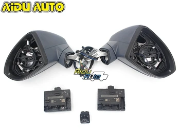 

USE For VW MQB Touran Mirror With Cover AUTO folding electric folding Mirror Switch GLASSES Cover