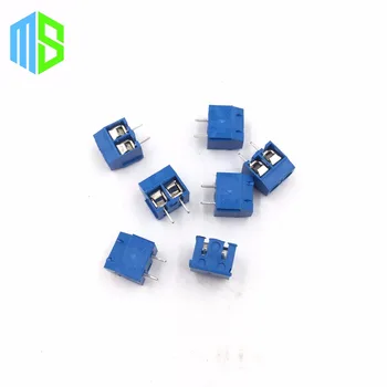 

PCB Screw Terminal Block Connector KF301-2P pitch:5.08MM/0.2inch Blue 5mm KF301