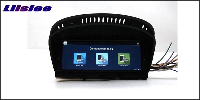 For BMW 5 E60 E61 CIC system 2008~2011 LiisLee Multimedia GPS Audio Hi-Fi Radio Stereo Original Style For CIC Navigation NAVI 3