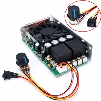

New DC 10-50V PWM Speed Controller100A 3000W Programable Reversible Control Motor Speed Controller