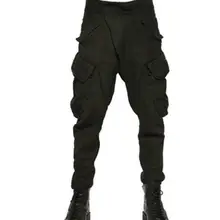 M-5XL Новинка года Для мужчин одежда летняя уличная мода штаны-шаровары хлопок жидкости Узкие повседневные длинные штаны Большие размеры мужские костюмы