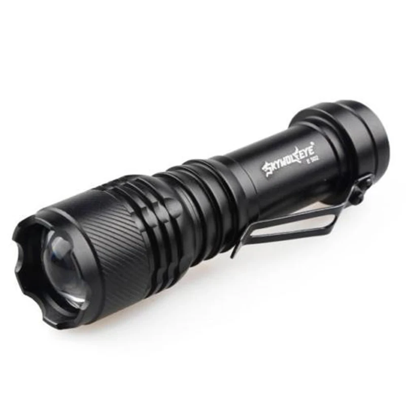 

Hot 1pc 2500LM Q5 AA/14500 Zoomable Tactical LED Flashlight Bright Torch Light for Outdoor Hiking Climbing Lamp