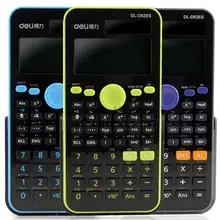 1 Piece Deli DL-D82ES For students Scientific Functions Color Personality Calculator Graphic Display 1pcs/box wholesale