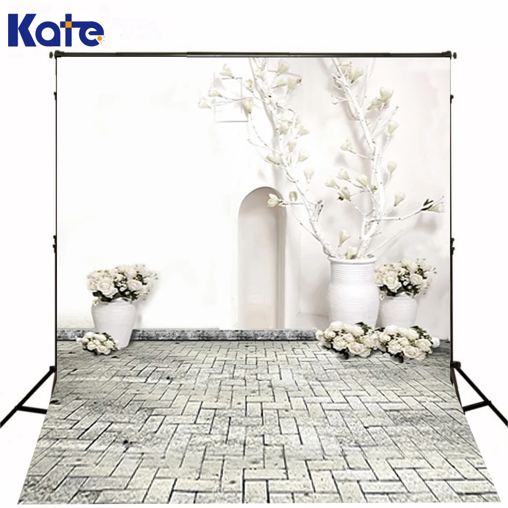 

200Cm*150Cm Backgrounds Vase Of Flowers Blooming Trees Photography Backdrops Photo Lk 1434