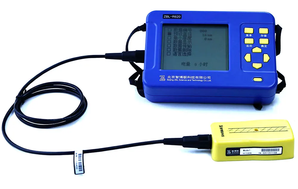 

FREE SHIPPING ZBL-R620 Concrete Rebar Locator Scanner Covermeter/ Ferromagnetic Objects Finder