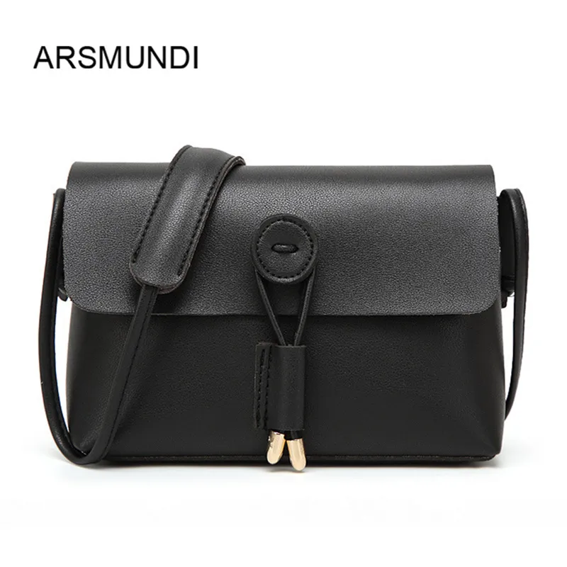 2017 Fashion Pu Leather Crossbody Messenger Bags For Women Long Strap Shoulder Bag Small Flap ...