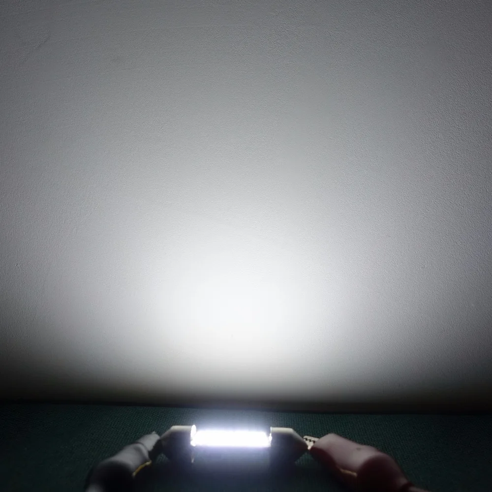 JIACHI 100 x Автомобильный интерьер C5W светильник ing Festoon 36 мм 6418 3014SMD светодиодов чипы