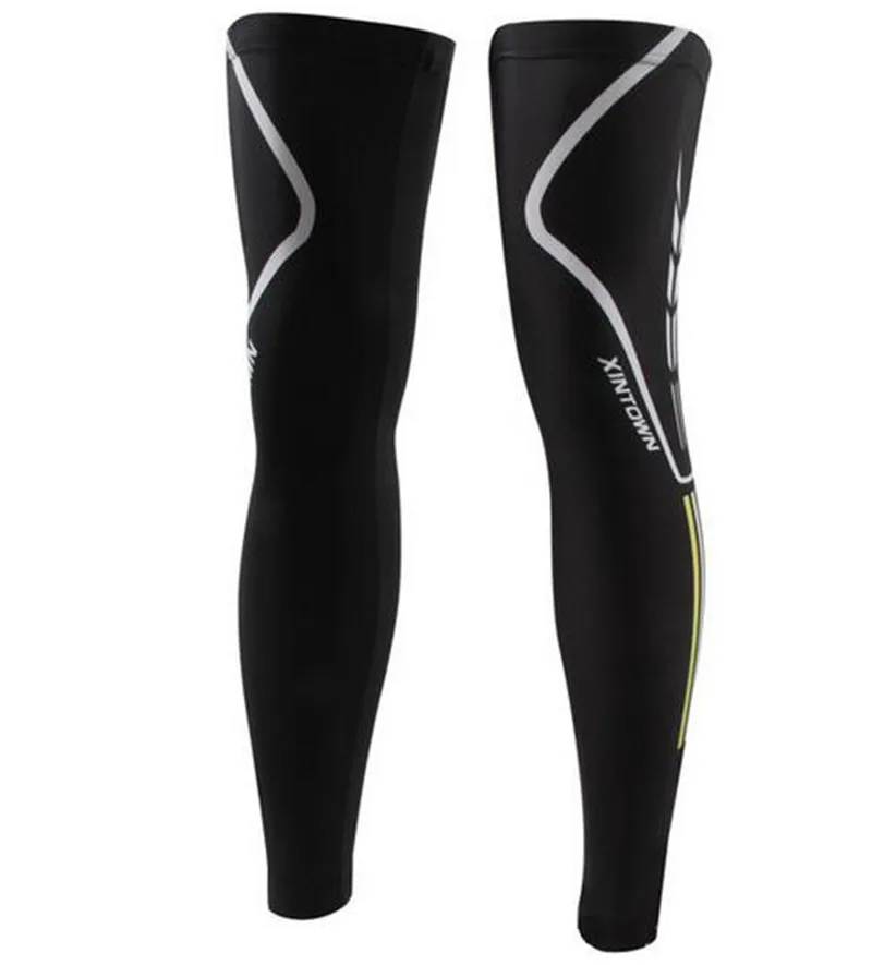 XINTOWN Men Women UV Protect Cycling Legwarmers Bicycle Leg Warmers