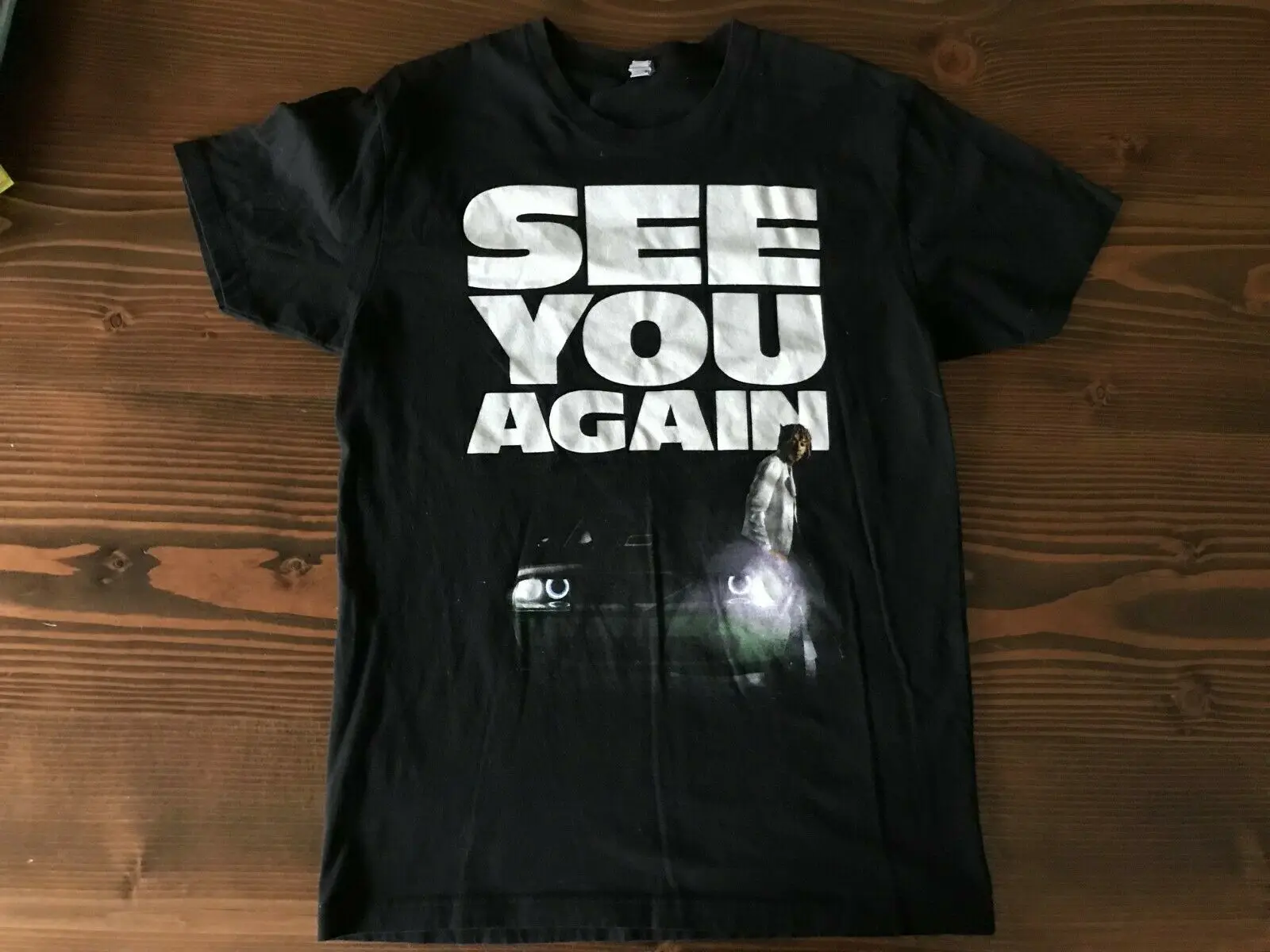 

Wiz Khalifa See You Again Double Sided T-shirt SZ M Fast Furious Movies