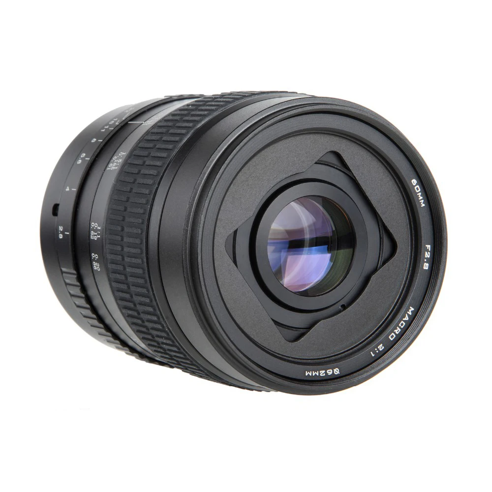 60mm f/2.8 2:1 Super Macro Manual Focus Lens for Canon EOS EF Mount 1200D 760D 750D 700D 600D 70D 60D 5DII 5DIII 7D 6D 5D DSLR-in Camera Lens from Consumer ...