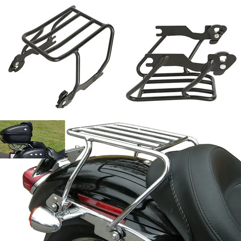 Мотоцикл Detachables багаж Solo Rack для Harley Sportster Custom XL1200 Sport 883 XLH883 Deluxe 1994-2003 | Автомобили и