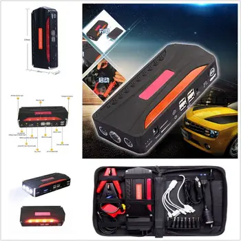 

High Quality 68800mAh Jump Starter Car charger Mini Portable Emergency Charger for Petrol and Diesel Car mobile power supply