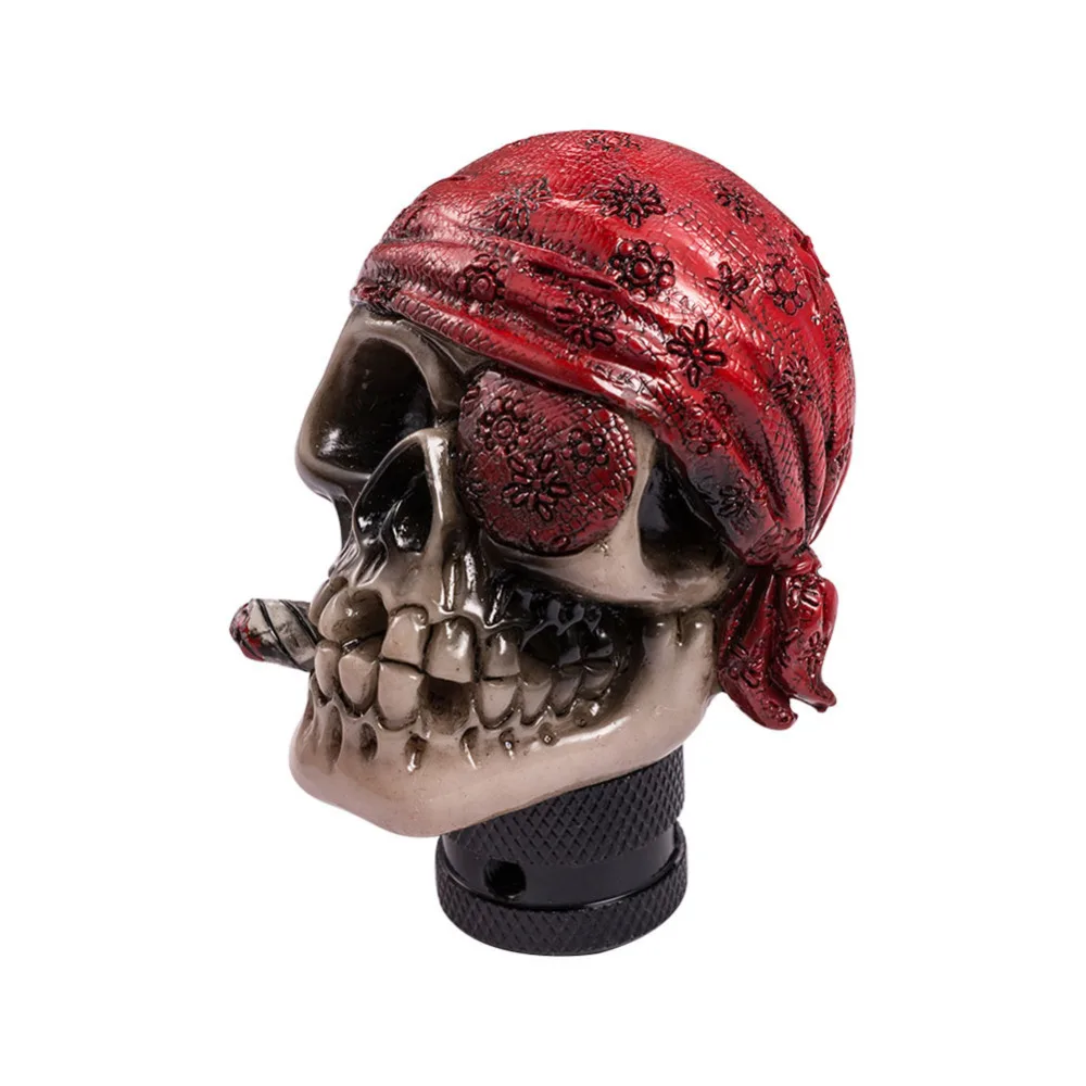 

Skeleton Gear Knob Resin Manual Car Handle Shifter Gear Head Transmission