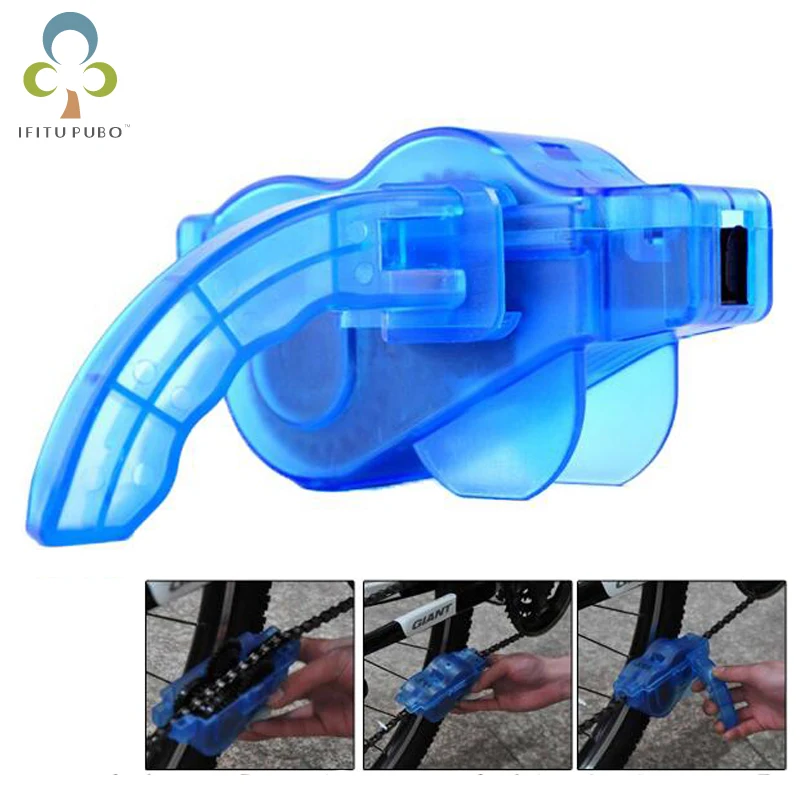 Portable Bicycle Chain Cleaner Bike Clean Machine Brushes Mountain Road Bike Cycling Cleaning