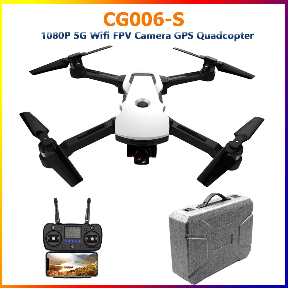 

GPS Drone with camera HD 1080P Professional FPV Wifi RC Drones Auto Return Dron RC Quadcopter Helicopter VS F11 X5
