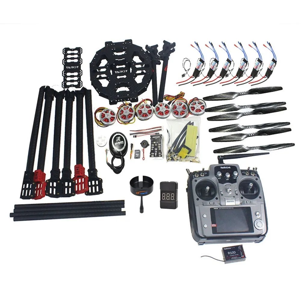 ARF PNP Full Set Hexacopter GPS font b Drone b font Aircraft Kit Tarot FY690S Frame
