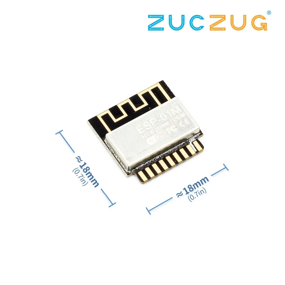 

ESP-01M ESP8285 WIFI Wireless Transmission Module IOT 1MByte Flash