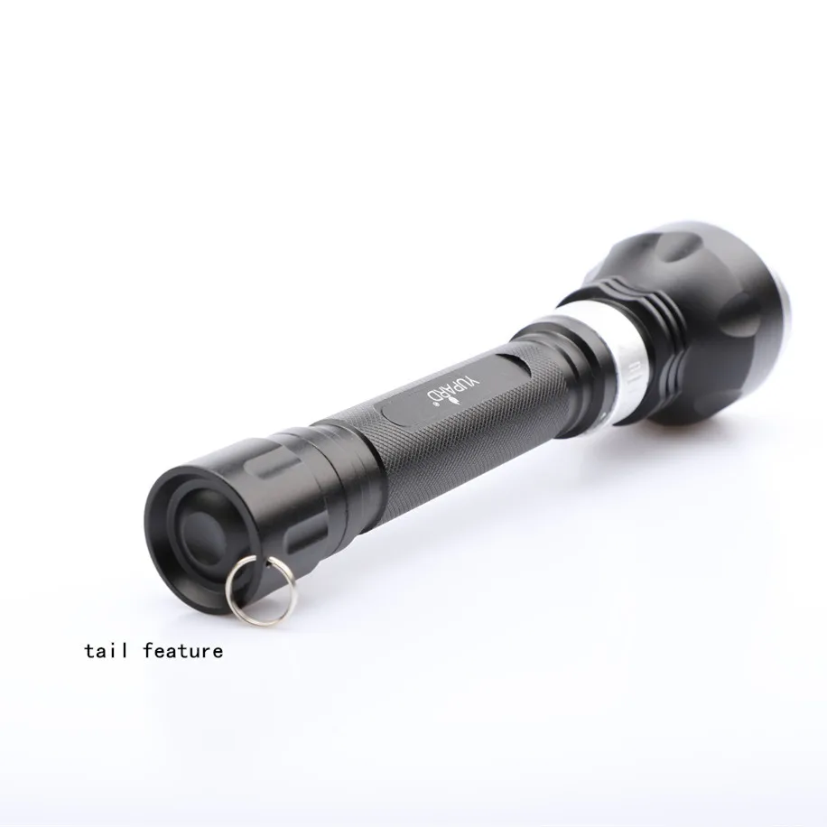 Yupard XM-L2 LED T6 LED للماء تحت الماء غواص الغوص الضوء الأبيض الأصفر ضوء مصباح يدوي الشعلة الصيد مصباح الصيد