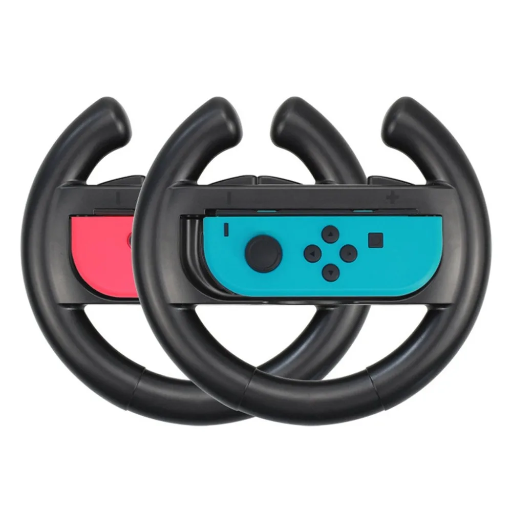 For Nintend Switch ABS Steering Wheel Handle Stand Holder Left Right Joy-Con Joycon For Nintend Switch NS NX Controller Wheels