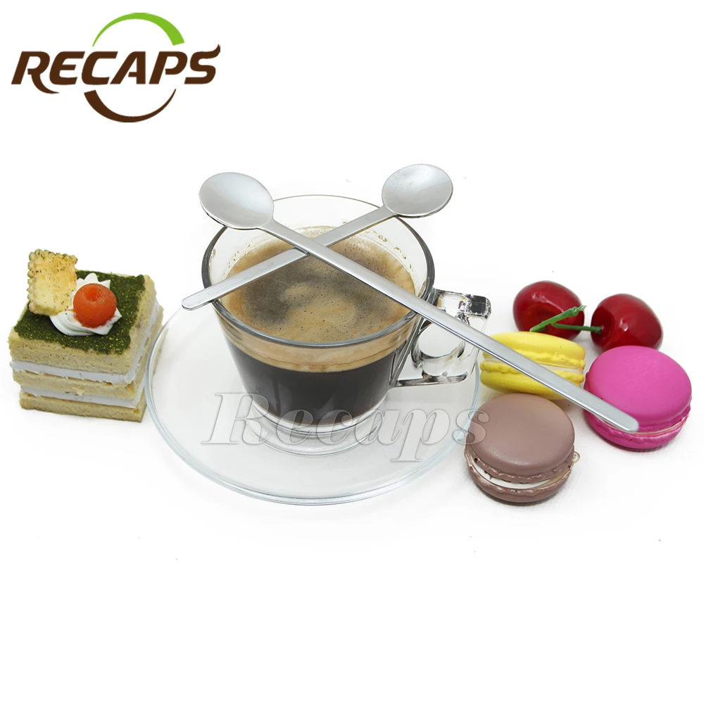 2 pcs/set Nespresso capsule Coffee Spoons Nestle Espresso Long Handle