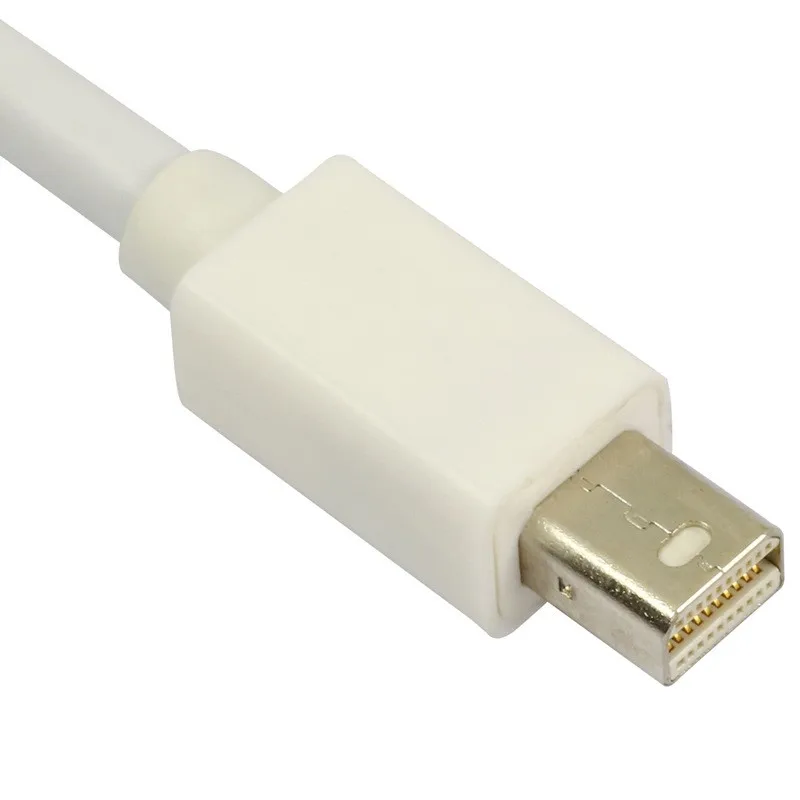 Larryjoe для MacBook Pro Air Для iMac Thunderbolt мини кабель DP-HDMI мужчин и женщин мини дисплей порт к HDMI адаптер