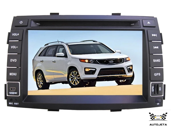 

4UI intereface combined in ONE system CAR DVD PLAYER FOR Kia Sorento 2009 2010 2011 2012 BLUETOOTH GPS navi SWC radio stereo map