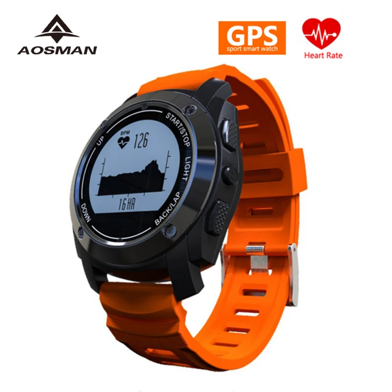 AOSMAN спортивные умные часы S928 водонепроницаемые gps Bluetooth в режиме реального