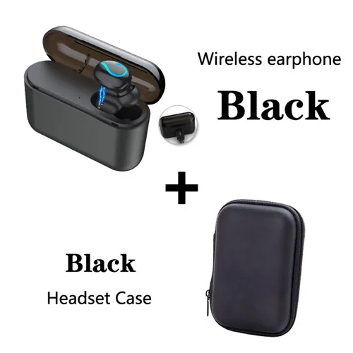 Беспроводные наушники Bluetooth 5,0 для huawei honor 20i 10i 10 20 9 lite V20 V10 note 8X MAX 8A 8C 6X Play Music - Цвет: single add Black bag