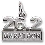 

my shape 26.2 full 13.1 half marathon charms for jewelry making sports charms metal pendants necklace making accessories 20pcs