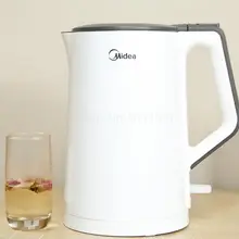 Электрический чайник для дома, настоящий продукт 304, электрический чайник из нержавеющей стали автоматически без электричества для большой емкости Kaish