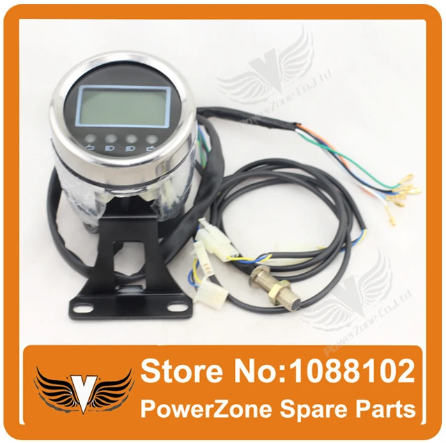 Buy Universal 110cc 125cc 150cc 250cc ATV Quad Buggy LED Digital Speedometer