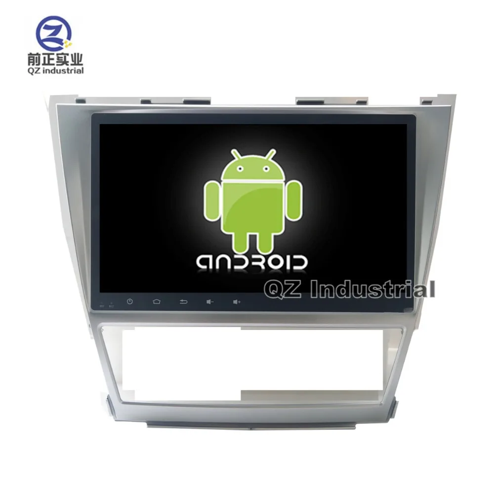 QZ industrial HD 10 2 &quot4 ядра Android 6 0 автомобильный DVD мультимедийный плеер для Toyota camry 2006