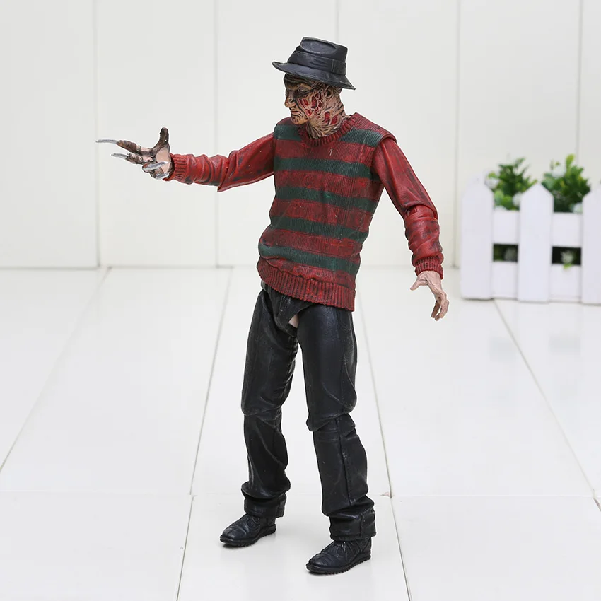 Пленка ужаса нека A &quotКошмар на улице Вязов&quot Freddy Krueger 30th ПВХ экшн фигурка модель