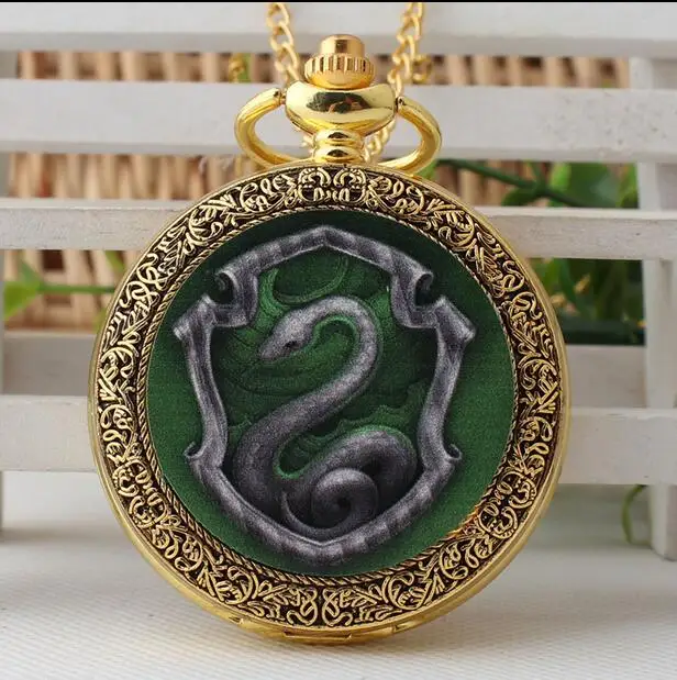 Vintage Gold antique Slytherin magic 