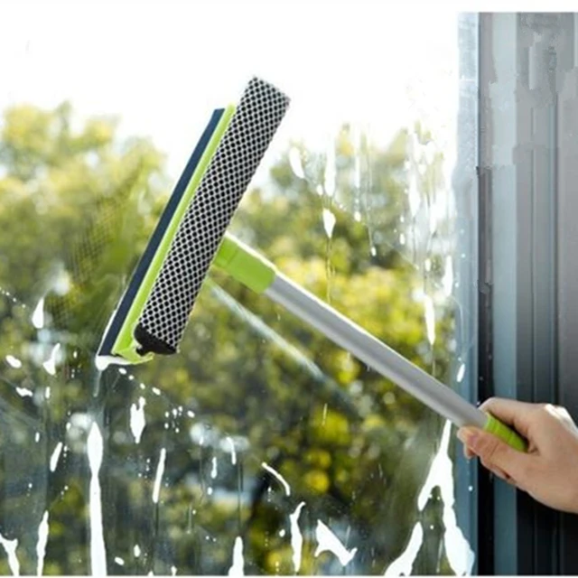 Double Glass Side Magnetic Window Cleaner Telescopic Brush Tool