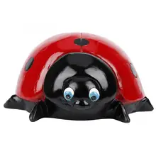 Смола Имитация Божья коровка-форма Статуэтка для сада уличная скульптура газон сад сцена украшения