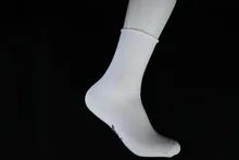 Meias masculinas sensíveis, meias de algodão com dedo do pé sem costura, elásticas, 5 pares tamanho 10-13