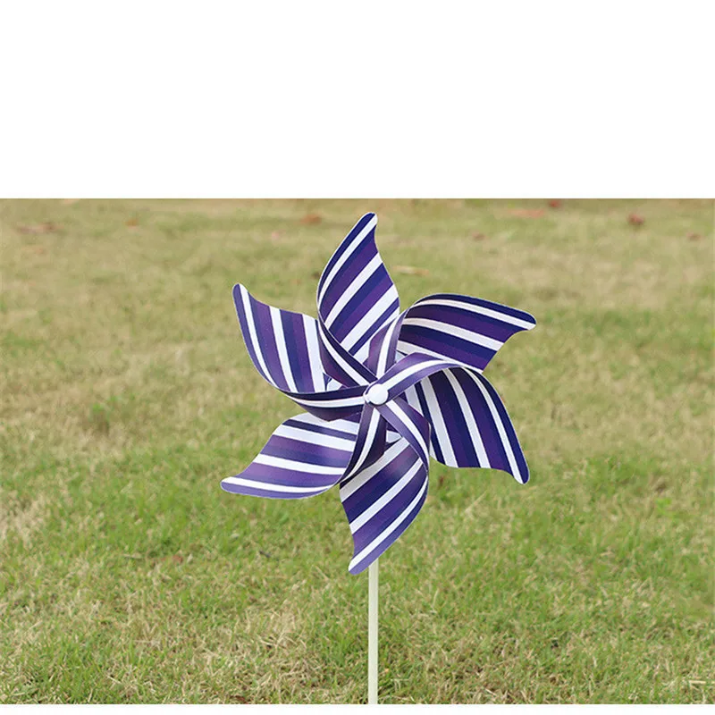 CIKOO-21CM-hexagonal-windmill-colorful-children-s-creative-DIY-article-pvc-plastic-toy-windmill